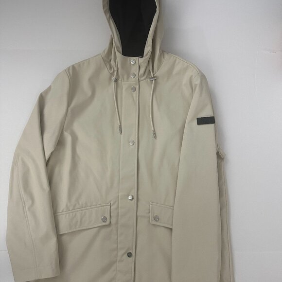 NWT DKNY Women's Water Resistant Hooded Thistle Jacket, Size Medium (M) - Picture 1 of 5
